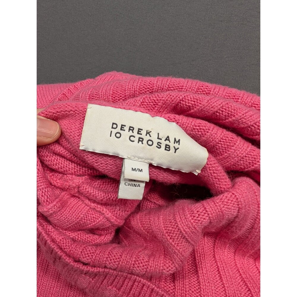 Derek Lam 10 Crosby Pink Turtleneck Sweater Women's M